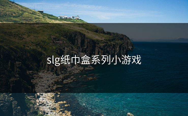 slg纸巾盒系列小游戏
